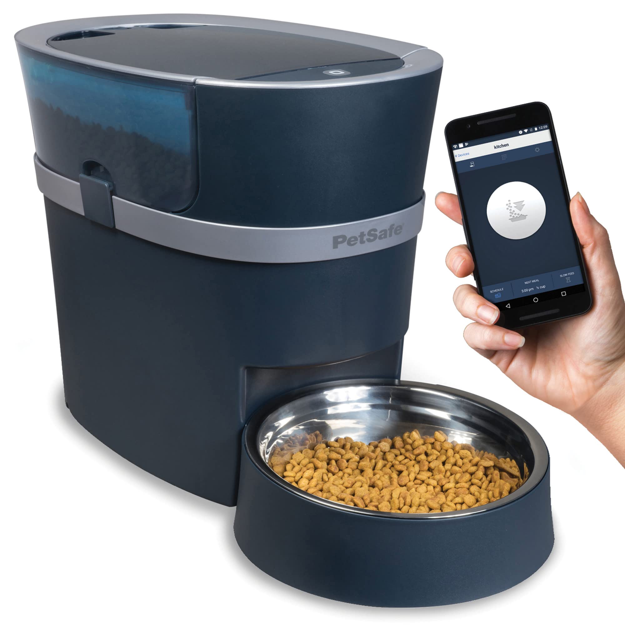 Top 5 AI Tools for Pet Anxiety Relief in 2025: A Guide for Pet Owners 6 PetSafe Stainless Steel, Plastic Smart Feed Automatic Dog and Cat Feeder