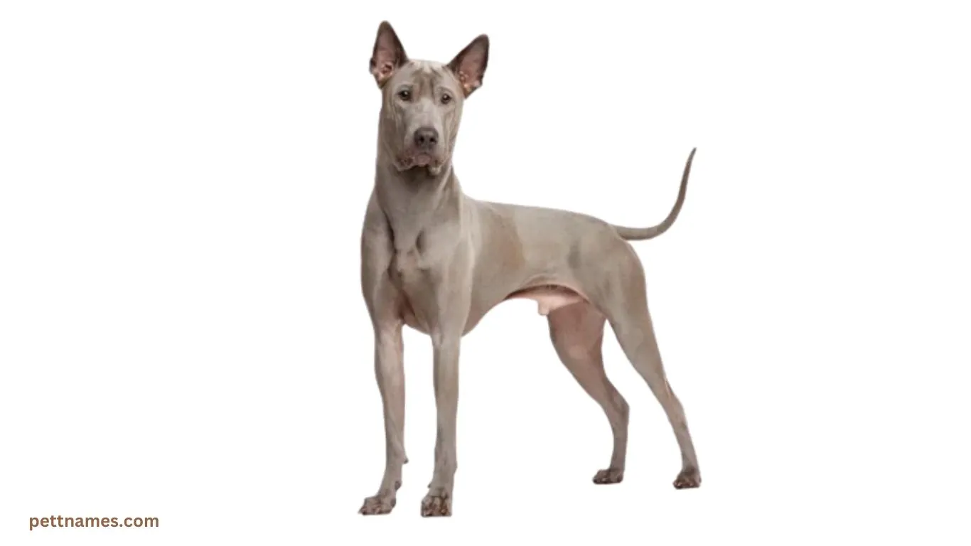 rare dog breed Thai Ridgeback